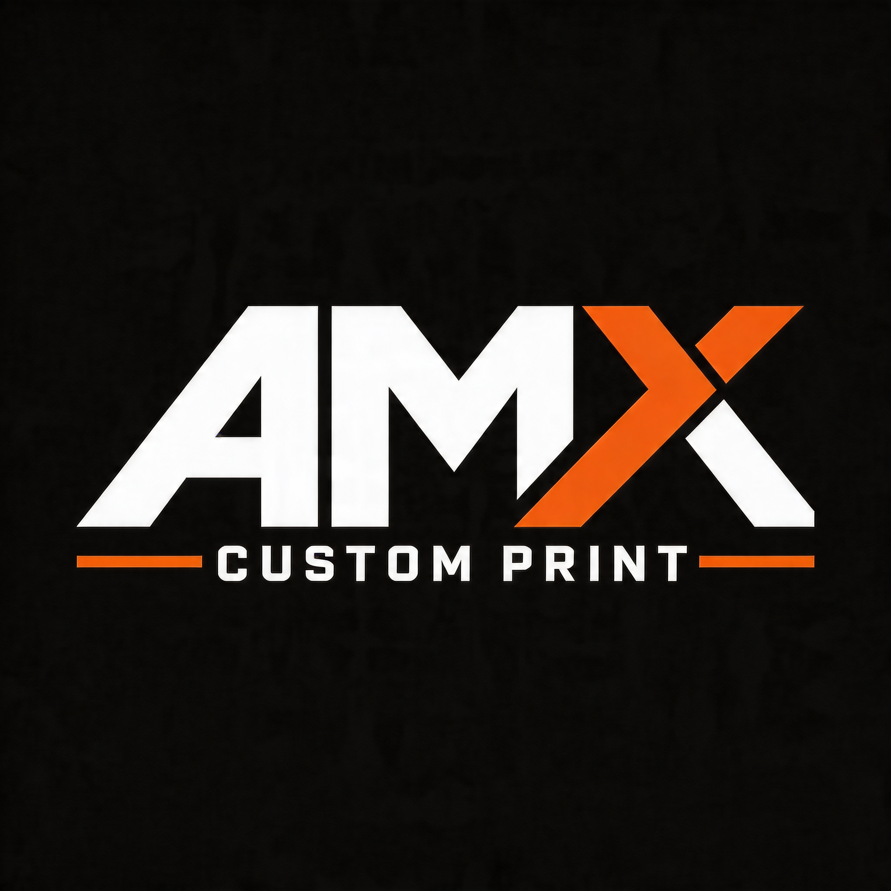 AMX Custom Prints logo